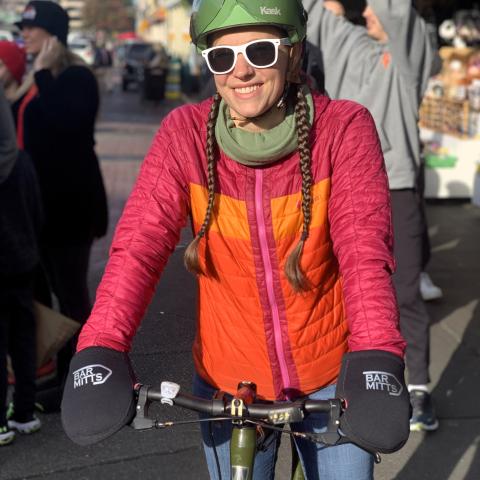 Warm hands makes for happy riding